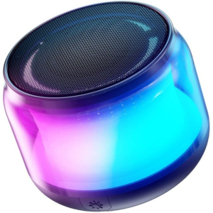 Boxa portabila Bluetooth MADGENIX, lumini LED multicolore, bass puternic, design compact