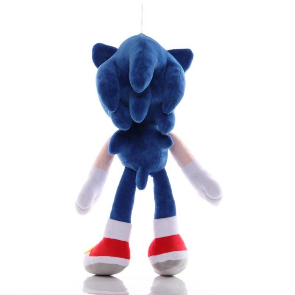 Jucarie de plus tip Sonic MADMAGIX, 45 cm, arici albastru, cadou ideal pentru copii si gameri - imagine 3