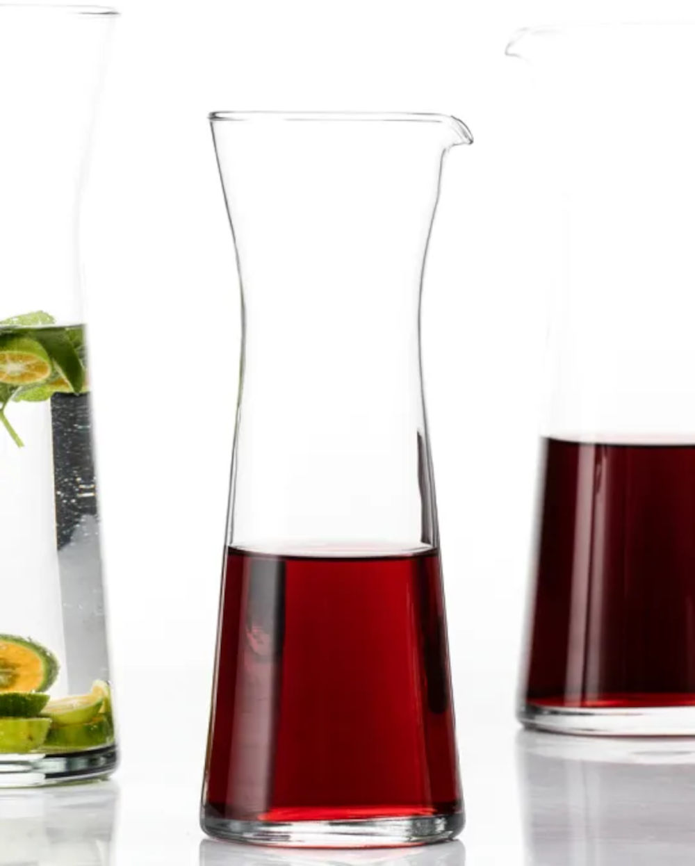 Carafa din sticla, 800 ml, transparent - imagine 4