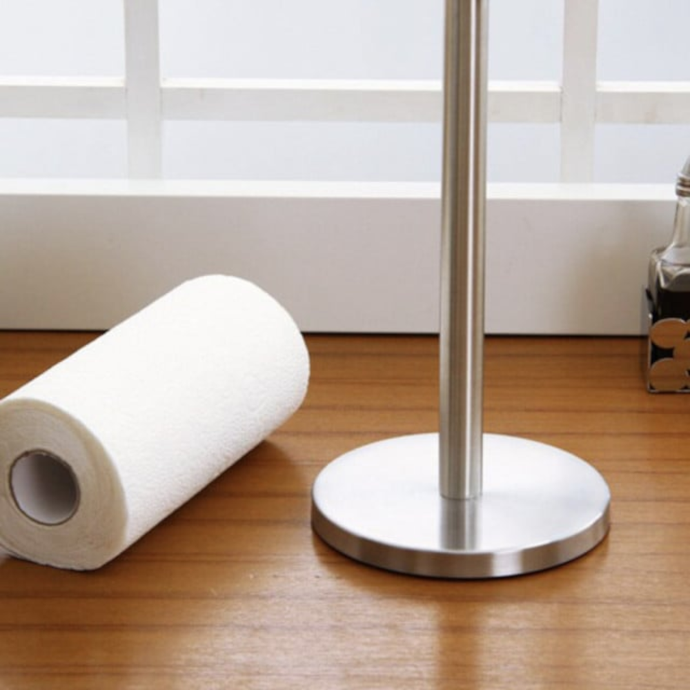 Suport Prosop De Hartie, Otel Inoxidabil, 15.8x15.8x33.8cm - imagine 3