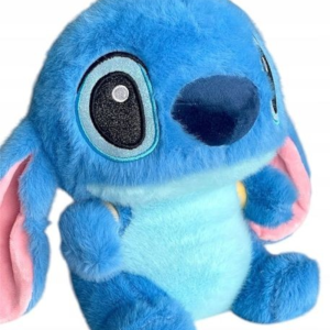 Stitch Plus Albastru 20cm cu Rucsac Galben – Jucarie Mare de Imbratisat MADGENIX pentru Copii 3+ Ani