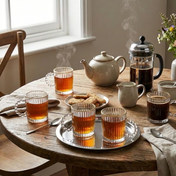 set cesti ceai elegante