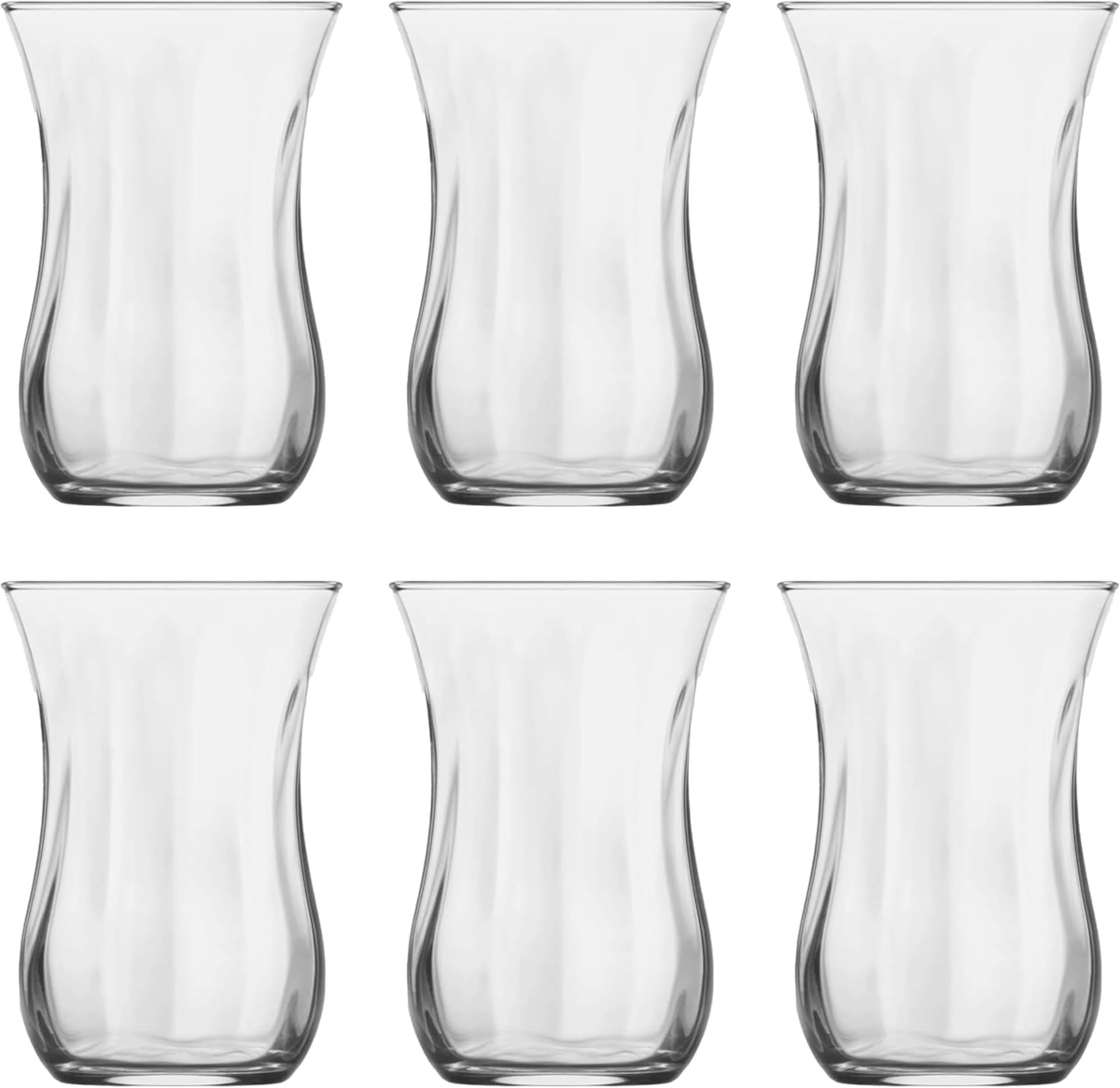 Set 6 Pahare din Sticlă