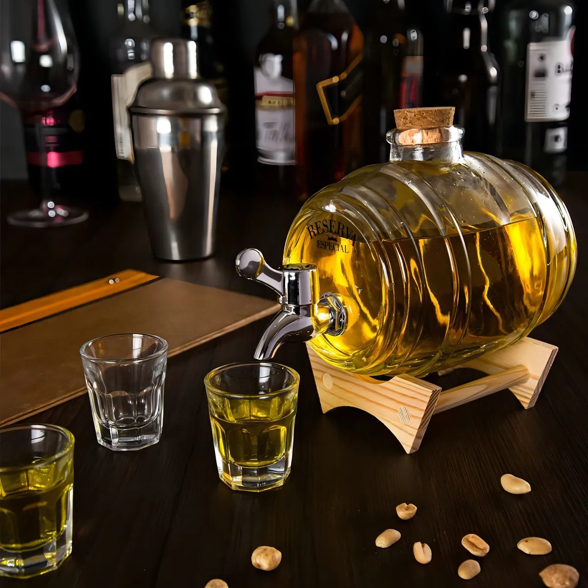 Set 6 Pahare Shot 30ml MADGENIX, Sticla Transparenta, Design Clasic pentru Tequila, Vodka si Lichior, Accesorii Bar si Petrecere - imagine 3