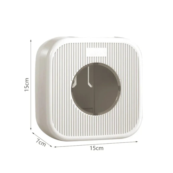 Dimensiuni organizator perete folie alimentară, 15x15x7 cm